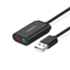 Picture of UGREEN USB-A To 3.5mm External Stereo Sound Adapter Black 15cm