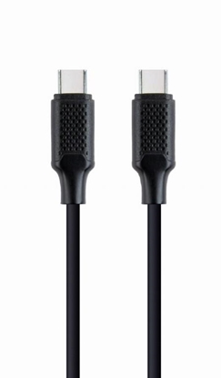 Attēls no Gembird USB Type-C Male - USB Type-C Male 60W 1.5m Black