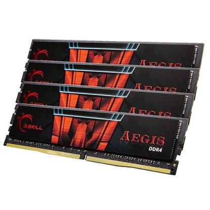 Attēls no Pamięć G.Skill Aegis, DDR4, 64 GB, 2400MHz, CL15 (F4-2400C15Q-64GIS)