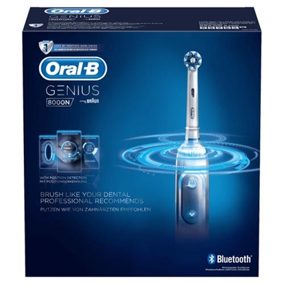 Attēls no Oral-B Genius 8000 Adult Rotating-oscillating toothbrush White
