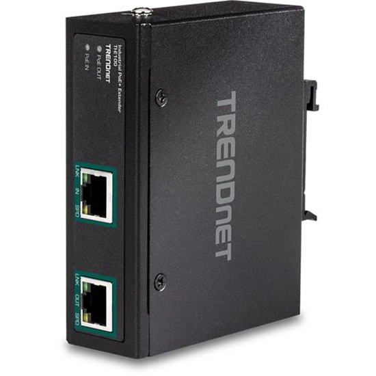 Picture of TRENDnet Industrial Gbit PoE+ Extender 100m 802.3af/at