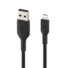 Изображение Belkin Lightning to USB-A Cable 3m, braided, mfi cert, black