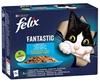 Picture of Felix Fantastic fish flavors in jelly with tuna, salmon, cod and flatfish - (12x 85 g)