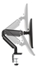 Picture of Deltaco ARM-0350 monitor mount / stand 81.3 cm (32") Clamp/Bolt-through Black