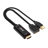 Picture of CLUB3D HDMI 2.0 TO DISPLAYPORT 1.2 4K60HZ HDR M/F ACTIVE ADAPTER Black