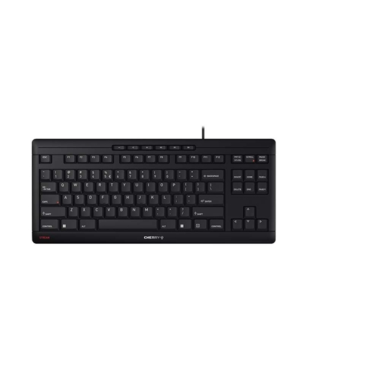 Picture of CHERRY STREAM TKL keyboard USB QWERTY English Black