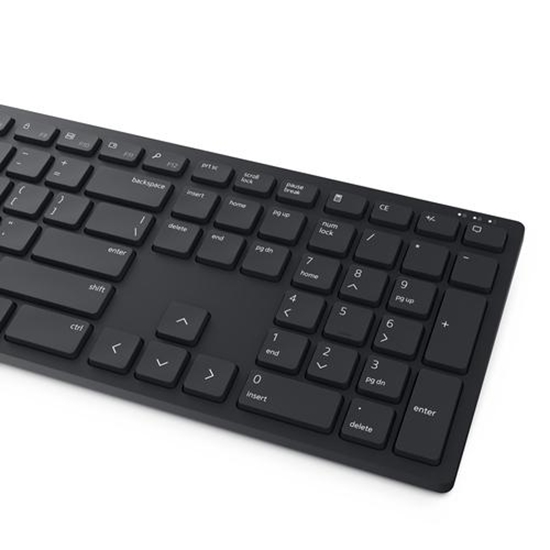 Picture of DELL KM5221W keyboard Mouse included RF Wireless QWERTZ Czech Black