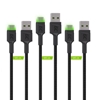 Picture of Green Cell USB Male - USB Type-C Male x 3 2m LED Backlight