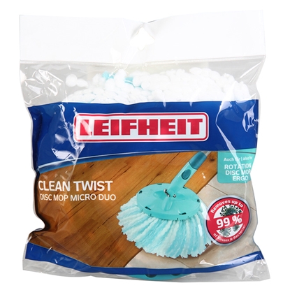 Attēls no Maināmais mops grīdas birstei Leifheit Clean Twist Micro Duo