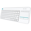 Изображение Klaviatūra Logitech Wireless Touch K400 Plus White US