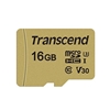 Изображение Transcend microSDHC 500S    16GB Class 10 UHS-I U3 V30 + Adapter