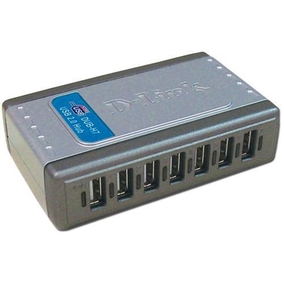 Picture of D-Link DUB-H7 USB 2.0 Type-B 480 Mbit/s Black