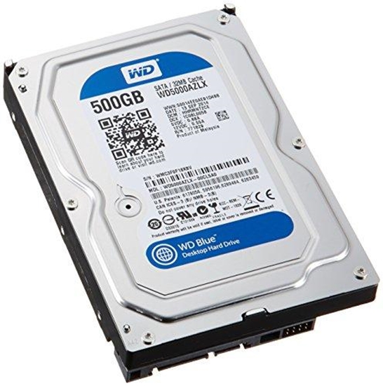 Picture of Dysk WD Blue 500GB 3.5" SATA III (WD5000AZLX)