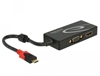 Изображение Delock USB Type-C™ Splitter (DP Alt Mode) > 1 x HDMI + 1 x VGA out