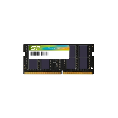 Изображение SILICON POWER DDR4 SODIMM RAM memory 3200 MHz CL22 8 GB (SP008GBSFU320X02) Black