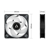 Изображение ARCTIC P14 PWM PST A-RGB 0dB - Semi-Passive 140 mm Fan with Digital A-RGB Value Pack