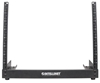 Picture of Intellinet Network Rack, Open Frame (Desktop), 8U, Usable Width 465mm, Black, Flatpack, 19", Three Year Warranty