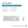 Picture of HP 230 Wireless Mouse Keyboard Combo - White - US ENG