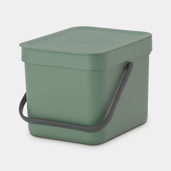 Picture of BRABANTIA atkritumu tvertne Sort & Go, 6 l, Fir Green