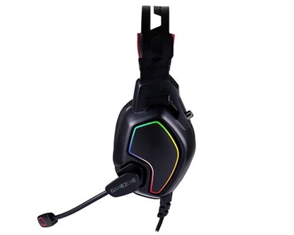 Attēls no Słuchawki Tracer Gamezone Raptor V2 RGB Czarne (TRASLU46464)