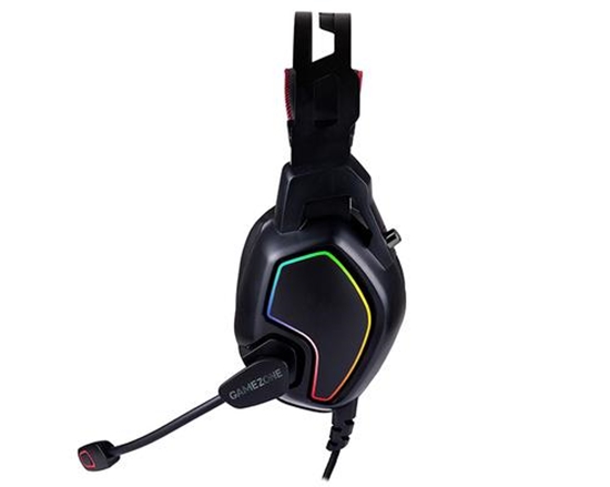 Picture of Słuchawki Tracer Gamezone Raptor V2 RGB Czarne (TRASLU46464)