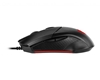 Picture of MSI CLUTCH GM08 Optical Gaming Mouse '4200 DPI Optical Sensor, 6 Programmable button, Symmetrical design, Durable switch with 10+ Million Clicks, Weight Adjustable, Red LED'