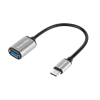 Picture of Adapter USB Kruger&Matz USB-C - USB Srebrny  (KM1246)