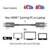 Picture of CLUB3D Ultra High Speed HDMI™ Certified AOC Cable 4K120Hz/8K60Hz Unidirectional M/M 10m/32.80ft