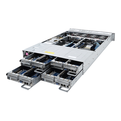 Picture of Gigabyte H261-Z61 Socket TR4 Rack (2U) Black