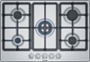 Изображение Bosch Serie 4 PGQ7B5B90 hob Stainless steel Built-in 75 cm Gas 5 zone(s)