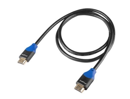 Attēls no Kabel HDMI M/M V2.0 1.8m 4K pełna miedź czarny BOX