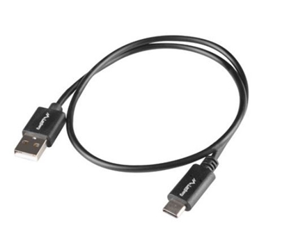 Attēls no Kabel USB-C(M)->USB-A(M) 2.0 1.8m czarny BOX QC 3.0 