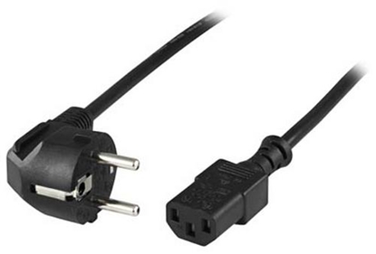 Picture of Deltaco DEL-111 power cable Black 5 m