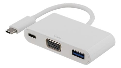 Picture of Stacja/replikator Deltaco USB-C (USBC-1069)