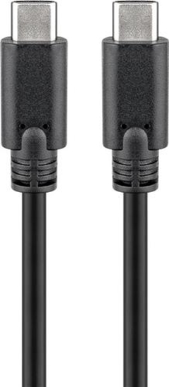 Picture of Goobay 66508 USB cable 2 m USB 3.2 Gen 1 (3.1 Gen 1) USB C Black