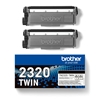 Picture of Brother TN-2320TWIN toner cartridge 1 pc(s) Original Black