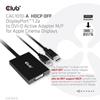 Picture of CLUB3D DisplayPort to Dual Link DVI-D HDCP OFF version Active Adapter M/F for Apple Cinema Displays