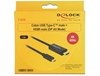 Изображение Delock Cable USB Type-C™ male > HDMI male (DP Alt Mode) 4K 60 Hz 1 m black