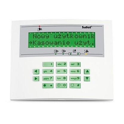 Attēls no KEYPAD LCD /INTEGRA GREEN/INT-KLCDL-GR SATEL