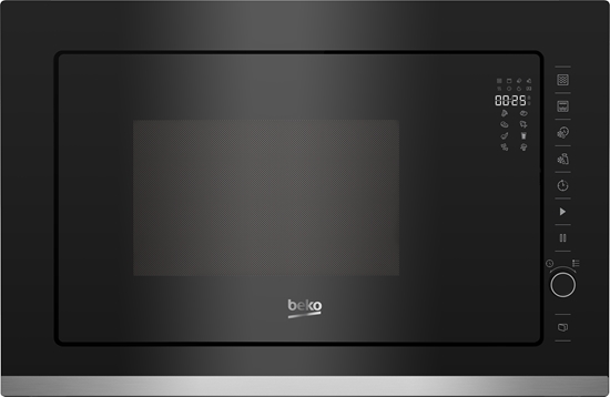 Изображение Beko BMGB25333X microwave Built-in Grill microwave 25 L 900 W Black