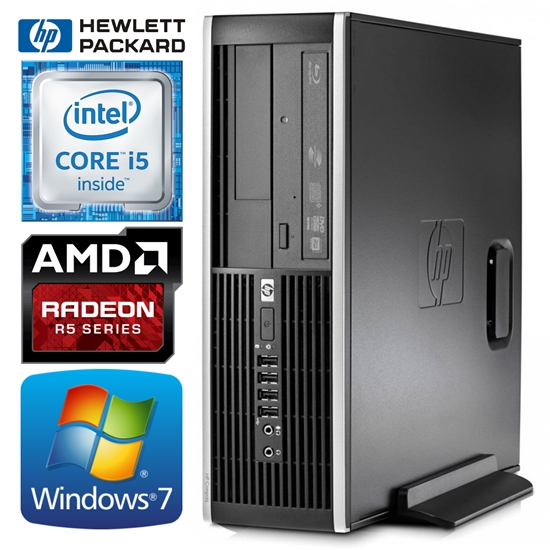 Picture of HP 8100 Elite SFF i5-650 16GB 480SSD+2TB R5-340 2GB DVD WIN7Pro