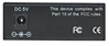 Picture of Intellinet Fast Ethernet Media Converter, 10/100Base-Tx to 100Base-Fx (SC) Multi-Mode, 2 km (1.24 mi) (Euro 2-pin plug)