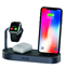 Attēls no Swistten 4in1 MFI Wireless Docking Station 45W for Apple iPhone / iPod / Apple Watch