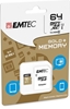 Изображение EMTEC MicroSD Card  64GB SDXC CL.10 UHS1 U1 Gold + Adapter