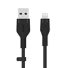 Picture of Belkin Flex Lightning/USB-A 1m mfi cert., black CAA008bt1MBK