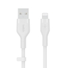 Picture of Belkin Flex Lightning/USB-A 3m mfi cert., white CAA008bt3MWH