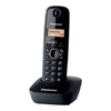 Picture of Panasonic | Cordless | KX-TG1611FXH | Built-in display | Caller ID | Black | Phonebook capacity 50 entries | Wireless connection