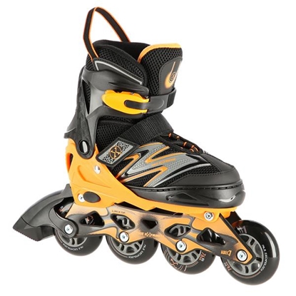 Attēls no Skrituļslidas NA11010 BLACK-ORANGE ROZM. M (35-38) IN-LINE SKATES NILS EXTREME