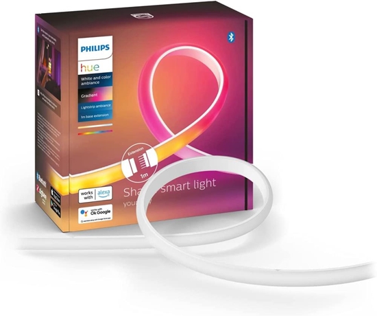 Изображение Philips Hue White and colour ambience Gradient lightstrip extension 1 metre