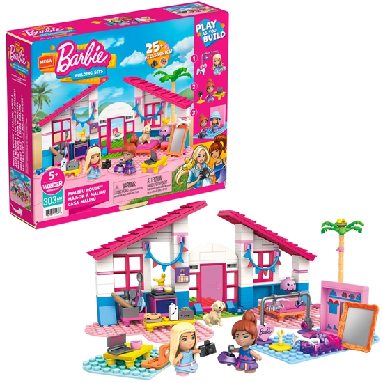 Изображение MEGA Barbie Construx Malibu House